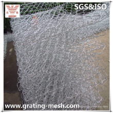 Hot-Dipped Galvanized Hexagonal Gabion Cages for Building Material
